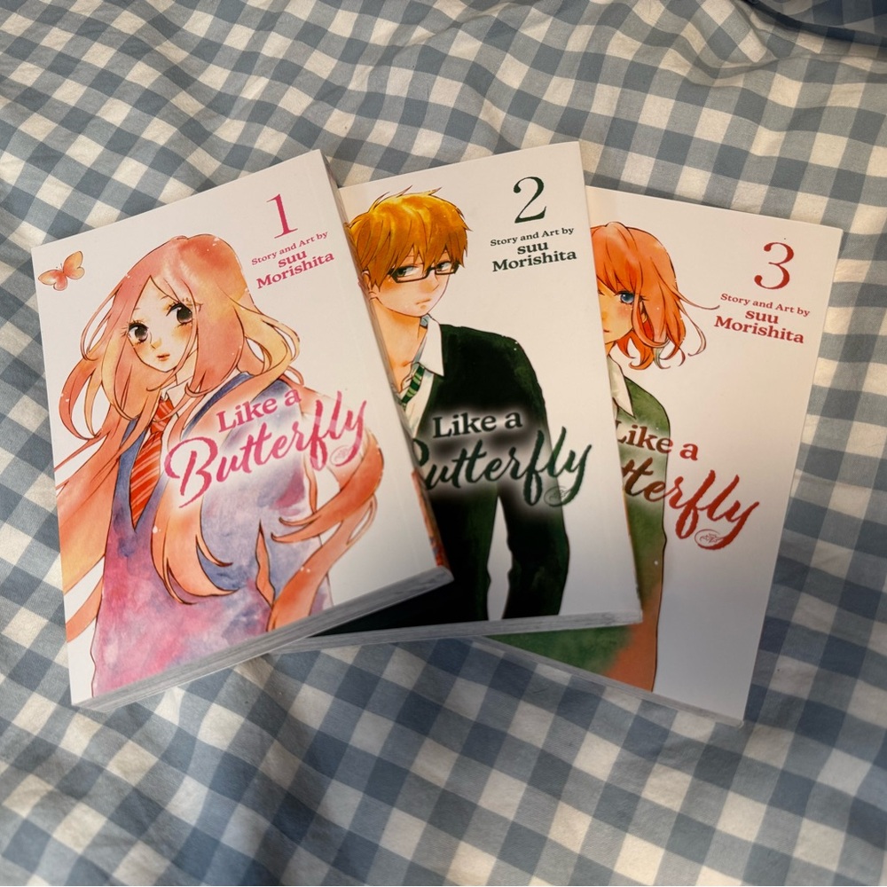 Like a Butterfly Manga Volumes 1-3
